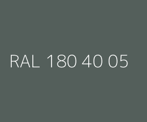 Kolor RAL 180 40 05 