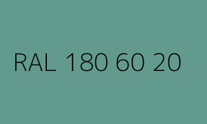 Kolor RAL 180 60 20