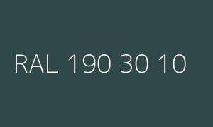 Kolor RAL 190 30 10