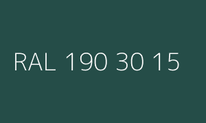 Kolor RAL 190 30 15