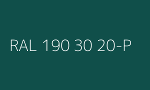 Kolor RAL 190 30 20-P