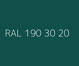 Kolor RAL 190 30 20 