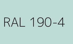 Kolor RAL 190-4