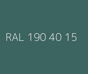 Kolor RAL 190 40 15 