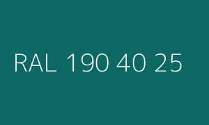Kolor RAL 190 40 25
