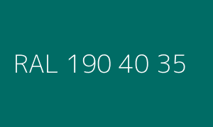Kolor RAL 190 40 35