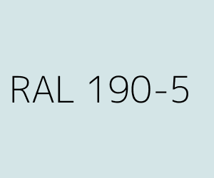 Kolor RAL 190-5 