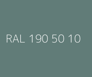 Kolor RAL 190 50 10 