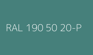 Kolor RAL 190 50 20-P