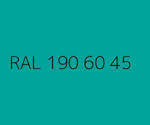 Kolor RAL 190 60 45 