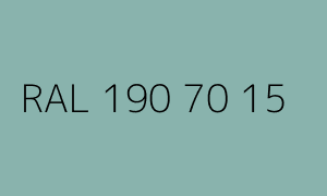 Kolor RAL 190 70 15