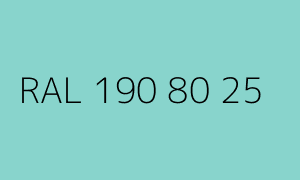 Kolor RAL 190 80 25