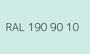 Kolor RAL 190 90 10