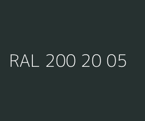 Kolor RAL 200 20 05 