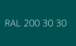 Kolor RAL 200 30 30