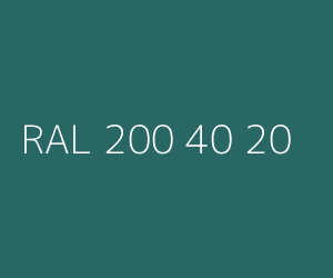 Kolor RAL 200 40 20 