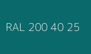 Kolor RAL 200 40 25