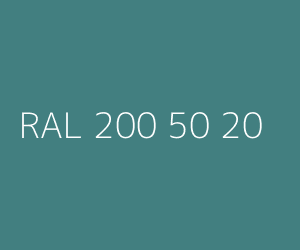 Kolor RAL 200 50 20 
