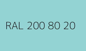 Kolor RAL 200 80 20