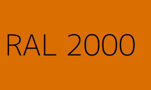 Kolor RAL 2000