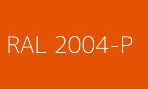 Kolor RAL 2004-P