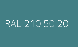 Kolor RAL 210 50 20
