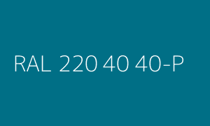 Kolor RAL 220 40 40-P