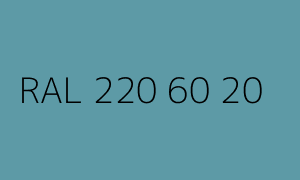 Kolor RAL 220 60 20