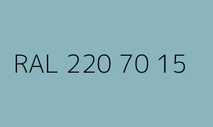 Kolor RAL 220 70 15