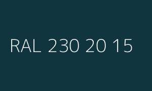 Kolor RAL 230 20 15
