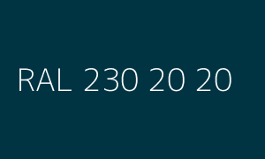 Kolor RAL 230 20 20