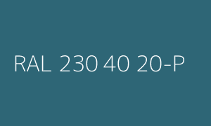 Kolor RAL 230 40 20-P