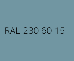 Kolor RAL 230 60 15 