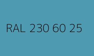 Kolor RAL 230 60 25