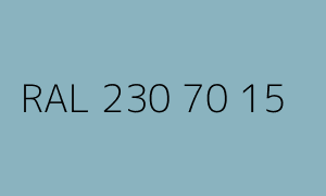 Kolor RAL 230 70 15