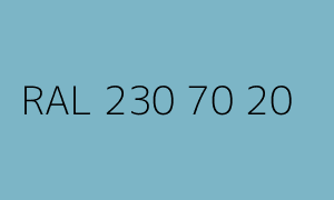 Kolor RAL 230 70 20