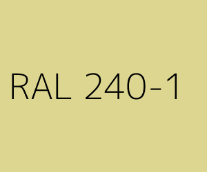 Kolor RAL 240-1 