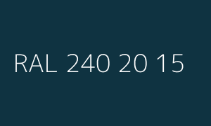 Kolor RAL 240 20 15