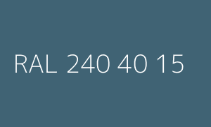 Kolor RAL 240 40 15