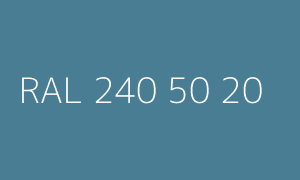 Kolor RAL 240 50 20