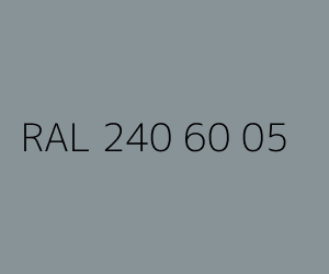 Kolor RAL 240 60 05 