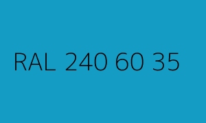 Kolor RAL 240 60 35