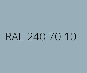 Kolor RAL 240 70 10 