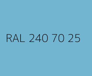 Kolor RAL 240 70 25 