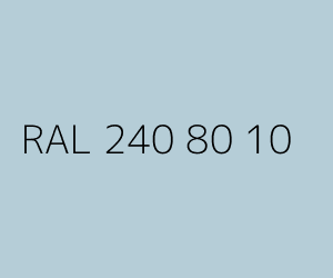 Kolor RAL 240 80 10 