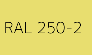 Kolor RAL 250-2