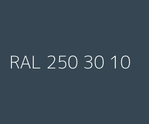 Kolor RAL 250 30 10 