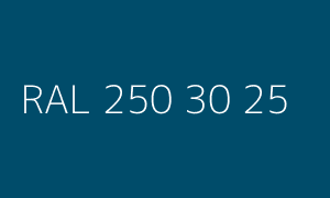 Kolor RAL 250 30 25
