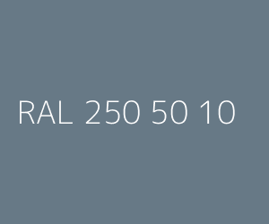 Kolor RAL 250 50 10 