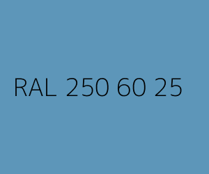Kolor RAL 250 60 25 